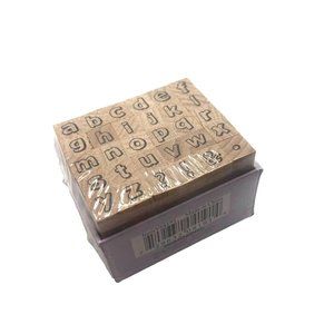 Alphabet Stamps Studio G Series 1 New in Package